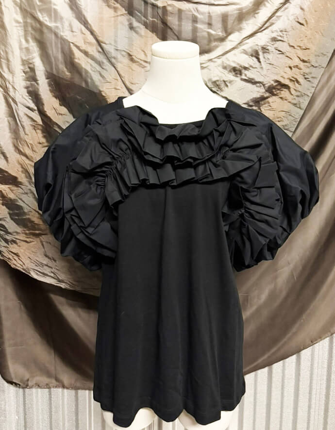 Alexander McQueen Puffed Sleeve T Shirt