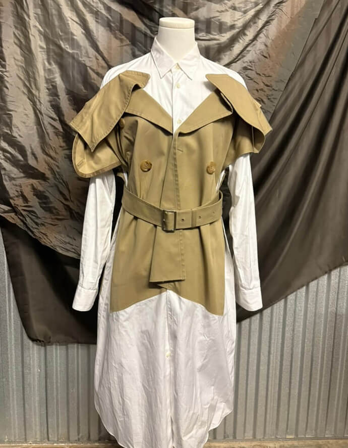 Junya Watanabe Layered Shirt Dress